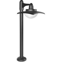 Italux Isola 4K lampa stojąca zewnętrzna 1x9 W czarna OFL-6923-4K