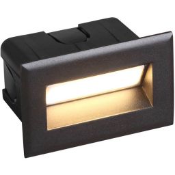 Italux Erba 3K lampa przypodłogowa zewnętrzna 1x3 W czarny piaskowany ONFL-0332-3K