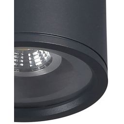 Italux Tormi lampa podsufitowa zewnętrzna 1x35 W czarna OPN-39039-BK