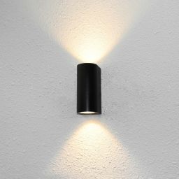Italux Genta kinkiet zewnętrzny 2x35 W czarny OWL-2197-2R