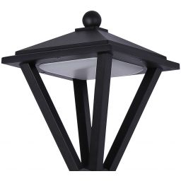 Italux Bons kinkiet zewnętrzny 1x15 W czarny OWL-22474-BK