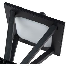 Italux Bons kinkiet zewnętrzny 1x15 W czarny OWL-22474-BK