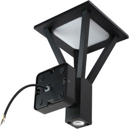 Italux Bons kinkiet zewnętrzny 1x15 W czarny OWL-22474-BK