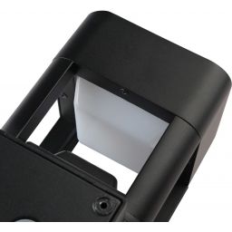 Italux Nutri kinkiet zewnętrzny 1x10 W czarny OWL-22982-BK