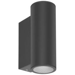 Italux Lenta kinkiet zewnętrzny 1x10 W czarny piaskowany OWL-2804-1-3K