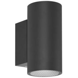 Italux Lenta kinkiet zewnętrzny 1x20 W czarny piaskowany OWL-2805-2-4K