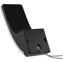 Italux Nutri kinkiet zewnętrzny 1x15 W czarny OWL-61916-BK