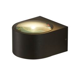 Italux Pesaro 4K kinkiet zewnętrzny 1x5 W czarny OWL-8081-4K