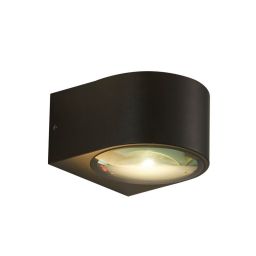 Italux Pesaro 3K kinkiet zewnętrzny 2x10 W czarny OWL-8082-3K