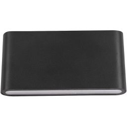 Italux Romano kinkiet zewnętrzny 1x12 W czarny PL-266B