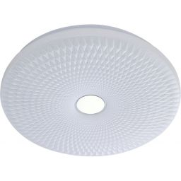 Italux Gemi lampa podsufitowa 1x24 W biała PLF-37482-S-CL