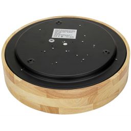 Italux Campelo plafon 1x20 W czarny-drewno PLF-4350-20W-WD-BK-4K