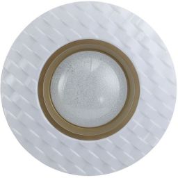 Italux Bumi lampa podsufitowa 1x12 W biała PLF-53647-S-CL