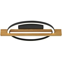 Italux Natano lampa podsufitowa 1x16 W czarna PLF-55362-15W-WO