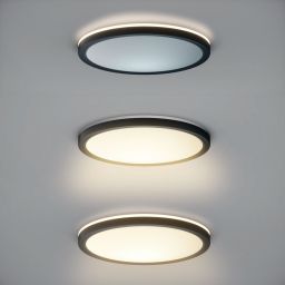 Italux Corte plafon 1x28 W czarny PLF-63452-300R-28W-BL