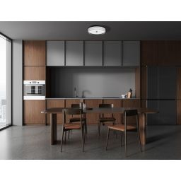 Italux Molino plafon 1x32 W czarny PLF-64536-M-BK