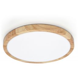 Italux Alata plafon 1x32 W drewno PLF-72836-400R-32W-WO