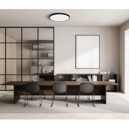 Italux Alata plafon 1x36 W czarny PLF-72836-480R-36W-BL