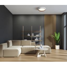 Italux Lucano plafon 1x65 W biały PLF-83748-65W-3K