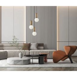 Italux Aldeva lampa wisząca 3x40 W złota PND-02340-3S-BRO