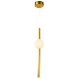 Italux Halling lampa wisząca 1x10 W złota PND-16357-C-1