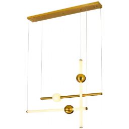 Italux Halling lampa wisząca 1x45 W miedź PND-16357-CA-3