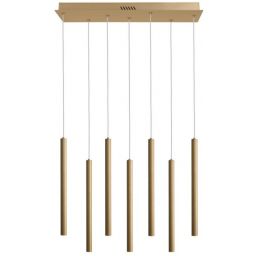 Italux Valdes lampa wisząca 7x35 W złota PND-22302-7-GD