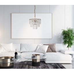 Italux Buena lampa wisząca 4x40 W PND-22320-4-ABR