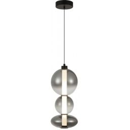 Italux Sonte lampa wisząca 1x24 W czarna PND-24352V-24W-BK-SG