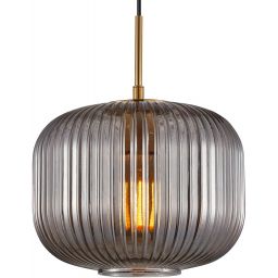 Italux Gavino lampa wisząca 1x40 W złota PND-26476-1-BRO-SG