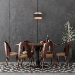 Italux Bans lampa wisząca 1x40 W czarna-złota PND-27467-1-BK-GD