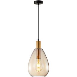 Italux Zulo lampa wisząca 1x40 W mosiądz PND-27812-BRO-AMB