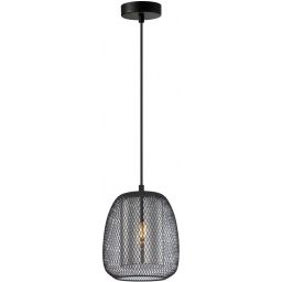 Italux Amiria lampa wisząca 1x40 W czarna PND-28612-BK-SG