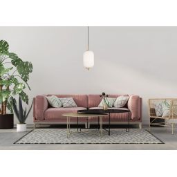 Italux Olmeto lampa wisząca 1x10 W złota PND-28798-1-GD-WH