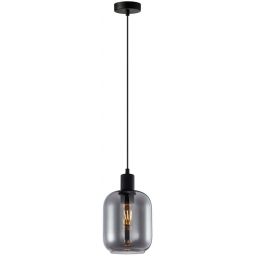 Italux Zona lampa wisząca 1x40 W czarna PND-29258S-1-BK-SG