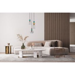 Italux Busco lampa wisząca 3x40 W czarna-złota PND-30263-3A-BRO-SG