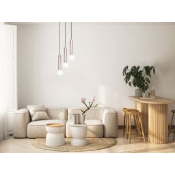 Italux Filano lampa wisząca 3x5 W cappuccino PND-33574-3-CF