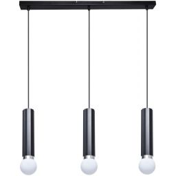 Italux lampa wisząca 3x40 W czarna PND-33849-3-BK