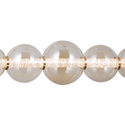 Italux Butero lampa wisząca 5x4 W złota-bursztynowa PND-34359-5H-HBR-AMB