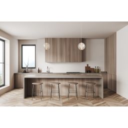 Italux Butero lampa wisząca 1x9 W złota-bursztynowa PND-34359-M-HBR-AMB