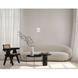 Italux Alani lampa wisząca 1x6 W złota PND-34375-1-HBR