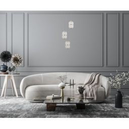 Italux Alani lampa wisząca 3x15 W czarna PND-34375-3-BK