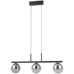 Italux Velada lampa wisząca 3x15 W czarna PND-34381-3-BK
