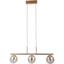 Italux Velada lampa wisząca 3x15 W złota PND-34381-3-HBR