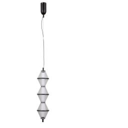 Italux Fuente lampa wisząca 1x15 W czarna PND-34395-3V-BK