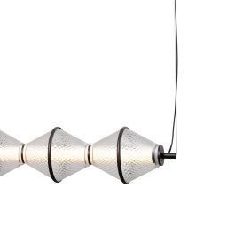 Italux Fuente lampa wisząca 1x25 W czarna PND-34395-5-BK