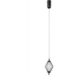 Italux Sevil lampa wisząca 1x5 W czarna PND-34403-1-BK