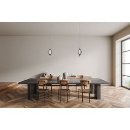 Italux Sevil lampa wisząca 1x5 W czarna PND-34403-1-BK