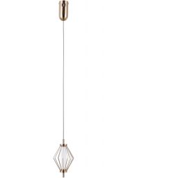 Italux Sevil lampa wisząca 1x5 W złota PND-34403-1-HBR