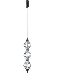Italux Sevil lampa wisząca 3x15 W czarna PND-34403-3V-BK